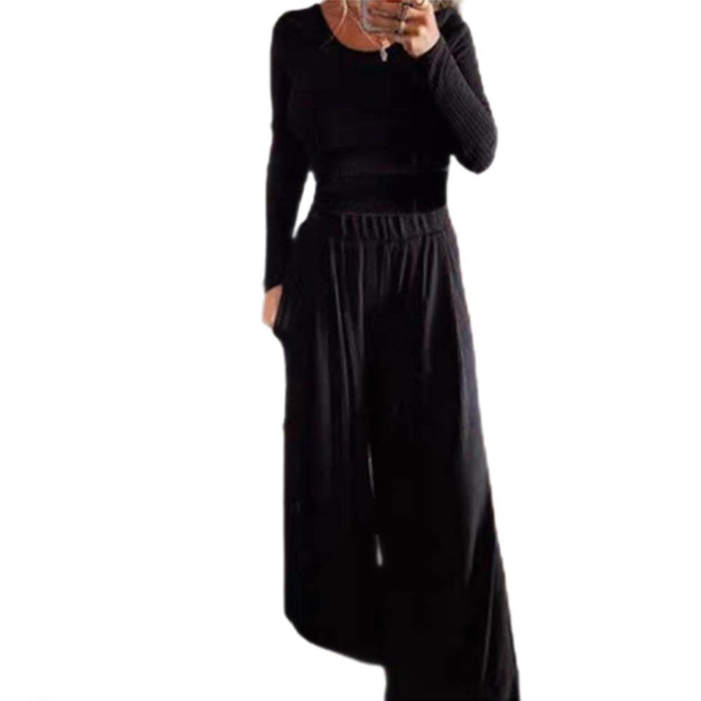 Γυναικείo Σετ Ριπ Μακρυμάνικο Μαύρο - Cante.gr